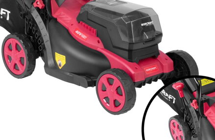 Kosacka Worcraft CLM-S40Li, 2x20V, Li-Ion, 340 mm, 35 lit.