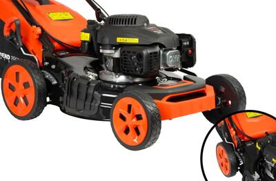 Kosačka Strend Pro QL51PD-196, benzínová, 4,0 kW, záber 51 cm, s pojazdom, LONCIN, s elektrickým štartom