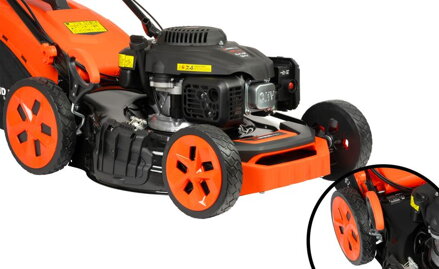 Kosačka Strend Pro QL51PD-196, benzínová, 4,0 kW, záber 51 cm, s pojazdom, LONCIN, s elektrickým štartom
