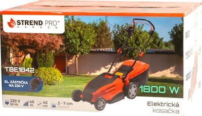 Kosačka Strend Pro TBE1636, elektrická, 1,8 kW, záber 42 cm