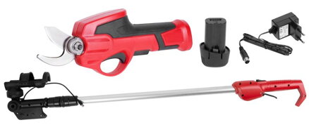 SET Noznice STREND PRO GARDEN 7,2V + Teleskopicka tyc
