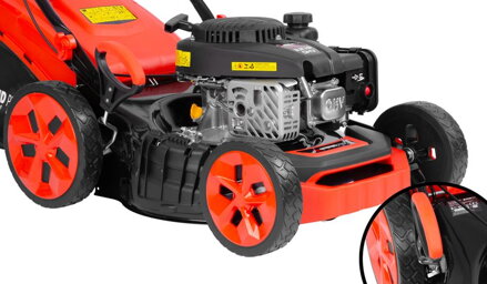 Kosačka Strend Pro QL46P-139, benzínová, 2,4 kW, záber 45,7 cm, s pojazdom, LONCIN
