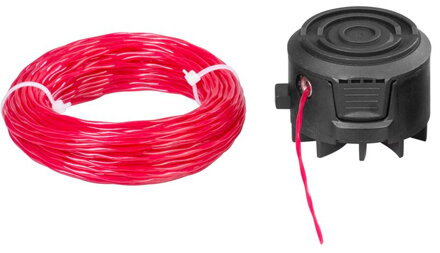 Vyžínač Worcraft CGT-S20LiST, 24 cm, 20V Li-ion, plus nylónová hlava a silón