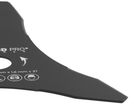 Noz TT-BC415/520, 3 zubý úzky, 255x1,6 mm, náhradný