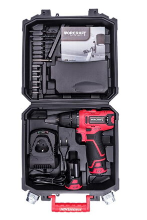 Skrutkovac Worcraft CD-12LiA 1.5ah, 2x bateria