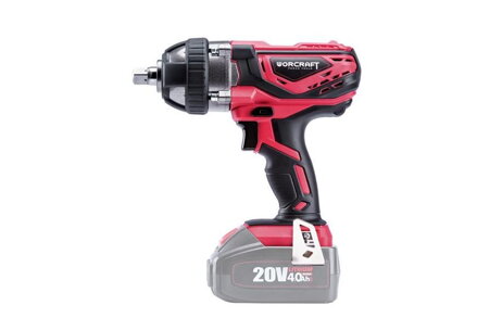 Utahovak Worcraft CIW-S20Li, 20V Li-Ion, 350N.m, 1/2" štvorhran