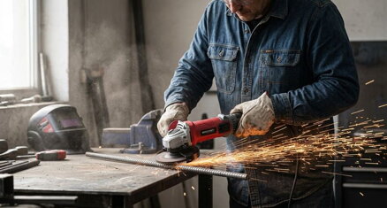 Brúska Worcraft AG14-125S, uhlová