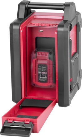 Rádio Worcraft CBTS-S20LiH, DAB+FM, 20V, Bluetooth, AUX, 2x15W Rádio Worcraft CBTS-S20LiH, DAB+FM, 20V, Bluetooth, AUX, 2x15W