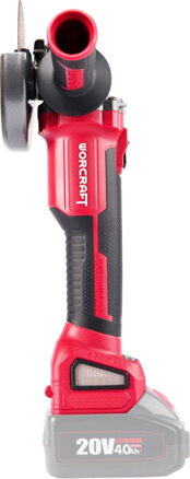 Brúska Worcraft CAG-S20LiBH ShareSYS, 125 mm, uhlová, 20V Li-ion, bezuhlíková