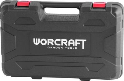 Píla Worcraft CHS-S20LiBPM ShareSYS, 20V Li-Ion, ručná, mini reťazová, bezuhlíková, lišta 15 cm, SET v kufri (náhrada za 114570)