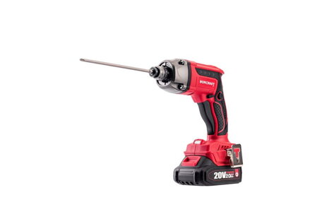 Skrutkovač Worcraft CDIS-S20LiBM ShareSYS, na sadrokartón, 20V, Li-ion, bezuhlíkový, SET v kufríku