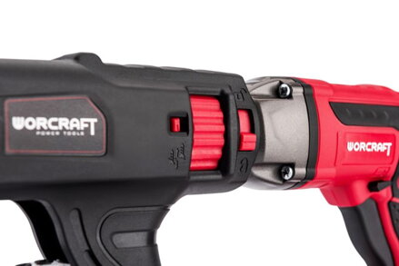 Skrutkovač Worcraft CDIS-S20LiBM ShareSYS, na sadrokartón, 20V, Li-ion, bezuhlíkový, SET v kufríku
