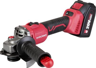 Set Worcraft XCUBE001 ShareSYS Toolbox, skrutkovač CHD-S20LiBA + uhlová brúska CAG-S20LiBS-125 mm, bezuhlíkové, 2x 4.0 Ah akumulátor, 1x nabíjačka