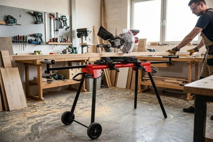 Stojan Strend Pro Premium, 1040-2500x790x820-980 mm, max. 150 kg, na pokosovú pílu