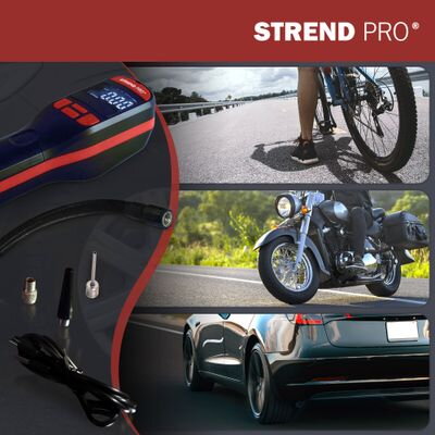 Kompresor Strend Pro K25, ručný, 150 psi, 10 bar, LED svetlo, akumulátorová pumpička Kompresor Strend Pro K25, ručný, 150 psi, 10 bar, LED svetlo, akumulátorová pumpička