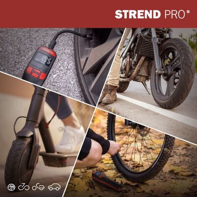 Kompresor Strend Pro K25, ručný, 150 psi, 10 bar, LED svetlo, akumulátorová pumpička Kompresor Strend Pro K25, ručný, 150 psi, 10 bar, LED svetlo, akumulátorová pumpička