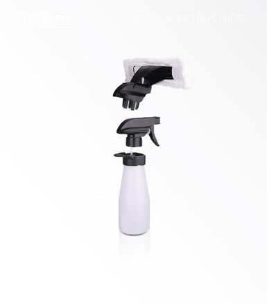 Cistic okien Strend Pro VAC-80E, 28 mm, 2000 mAh, 280 ml, teleskop 65 cm