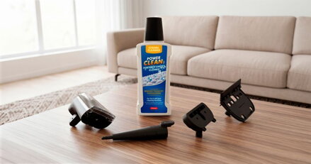 Tepovač Strend Pro Premium, 600 W, 16 kPa, kábel 5 m, s funkciou parného čistenia, + grátis čistič škvrn