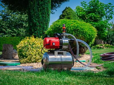 Vodáreň STREND PRO GARDEN, 1000W, 3500 l/h, 24 lit., nerez