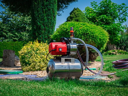 Vodáreň STREND PRO GARDEN, 1000W, 3500 l/h, 24 lit., nerez