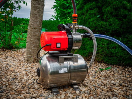 Vodáreň STREND PRO GARDEN, 1000W, 3500 l/h, 24 lit., nerez