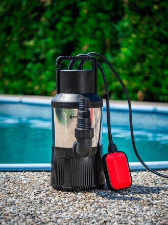 Cerpadlo STREND PRO GARDEN, 1100W, 5500 l/h, kábel 10 m