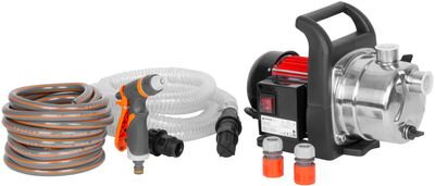 Čerpadlo Strend Pro Garden MJP1000 INOX, 1000W, 57 l/min, záhradné, komplet set