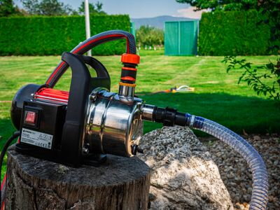 Čerpadlo Strend Pro Garden MJP1000 INOX, 1000W, 57 l/min, záhradné, komplet set