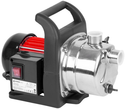 Čerpadlo Strend Pro Garden MJP1000 INOX, 1000W, 57 l/min, záhradné, komplet set