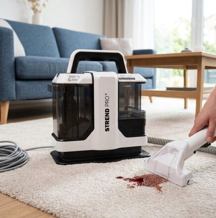 Tepovač Strend Pro W05, 450 W, čistič škvŕn, kábel 5 m, sacia hadica L-1,2 m