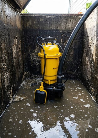 Čerpadlo Strend Pro WQXD750 JYE, 750W, s nožom, do septiku