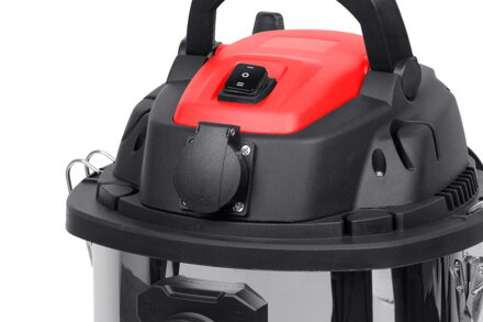 Vysávač Strend Pro MWD206S, 30 lit, 1200W, priemyselný, HEPA filter, funkcia oklep