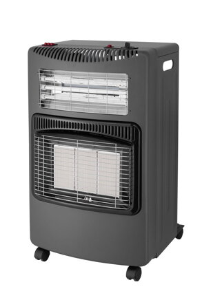 Ohrievač Strend Pro DA-201QAF 4,2kW + 1,6kW, + plynová hadica a regulátor plynu, 3v1, plynový, s ventilátorom