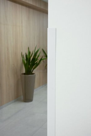 Lišta Strend Pro CS147, Alu 1500x40x0,8 mm, biela, 0,8 mm, rohová