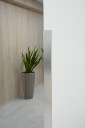 Lišta Strend Pro CS147, Alu 1500x40x0,8 mm, strieborná lesklá,  0,8 mm, rohová