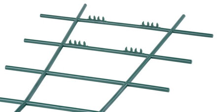 Mriežka Strend Pro GreenGarden, oporná na kvety a rastliny, záhradnícka, zelená, PP, 305x565 mm