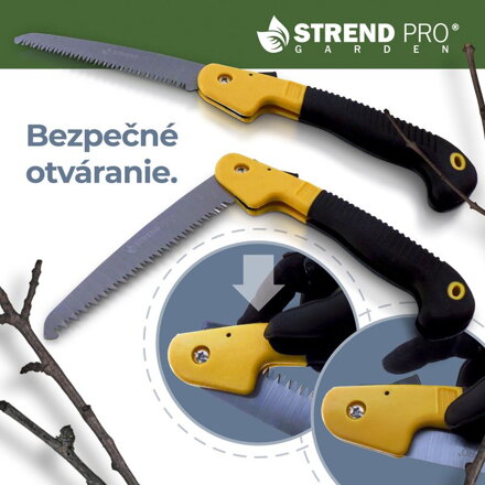 Sada Strend Pro, záhradné nožnice, pílka, púzdro sada, sellbox 6 ks