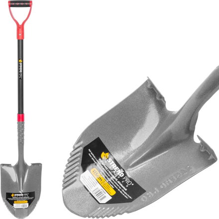 Rýľ Strend Pro Garden ErgoBULL, špicatý, so sklolaminátovou násadou D 1150 mm Rýľ Strend Pro Garden ErgoBULL, špicatý, so sklolaminátovou násadou D 1150 mm