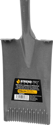 Rýľ Strend Pro Garden ErgoBULL, rovný, drenážny, so sklolaminátovou násadou D 1150 mm Rýľ Strend Pro Garden ErgoBULL, rovný, drenážny, so sklolaminátovou násadou D 1150 mm
