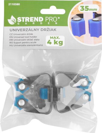 Držiak Strend Pro, na záhradné náradie, set, 35 mm Držiak Strend Pro, na záhradné náradie, set, 35 mm