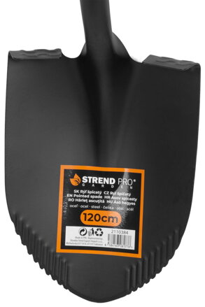 Rýľ Strend Pro Premium, špicatý, so sklolaminátovou násadou D 1230 mm Rýľ Strend Pro Premium, špicatý, so sklolaminátovou násadou D 1230 mm