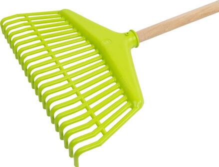 Hrable na lístie R142, švédske, 22 zubé, plastové, 150 cm násada Hrable na lístie R142, švédske, 22 zubé, plastové, 150 cm násada