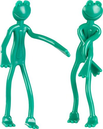 Viazač Strend Pro, na rastliny, žaba, 13,5 cm. plast,  bal. 2 ks