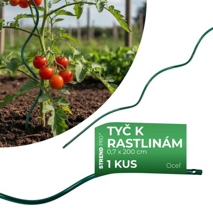 Tyc GS2 2000/7,0 mm, drôtená Pvc, k paradajkám