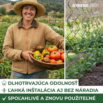 Tyc GS2 2000/7,0 mm, drôtená Pvc, k paradajkám