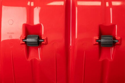 Odhrnovac Yeti 800x460/1400 mm, Pvc, s drzadlom na kolieskach