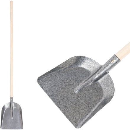 Lopata S504-1.WH Universal, 286x265 mm, s násadou