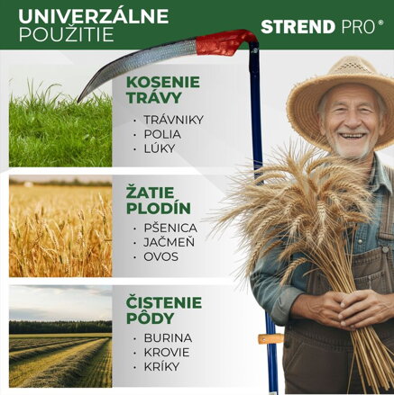 Kosa Sobol 0900 mm, kovaná