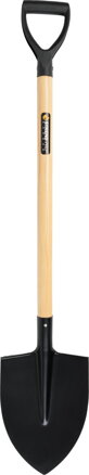 Ryl S5179 špicatý, s násadou D, Wood:Hand