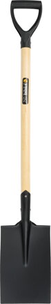 Ryl S5119 rovný, s násadou D, Wood:Hand